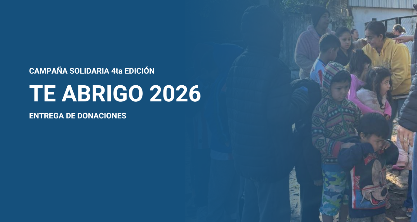 TE abrigo, entrega donaciones